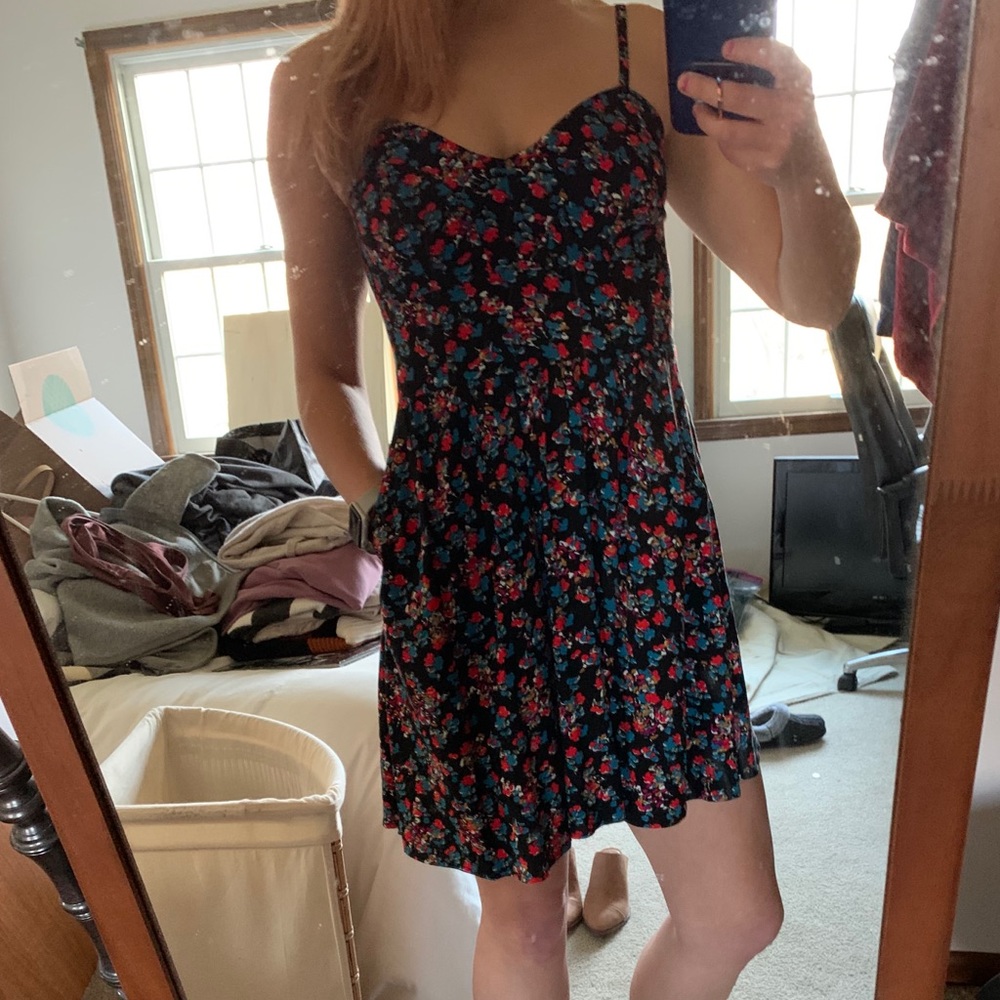 Express floral dress
